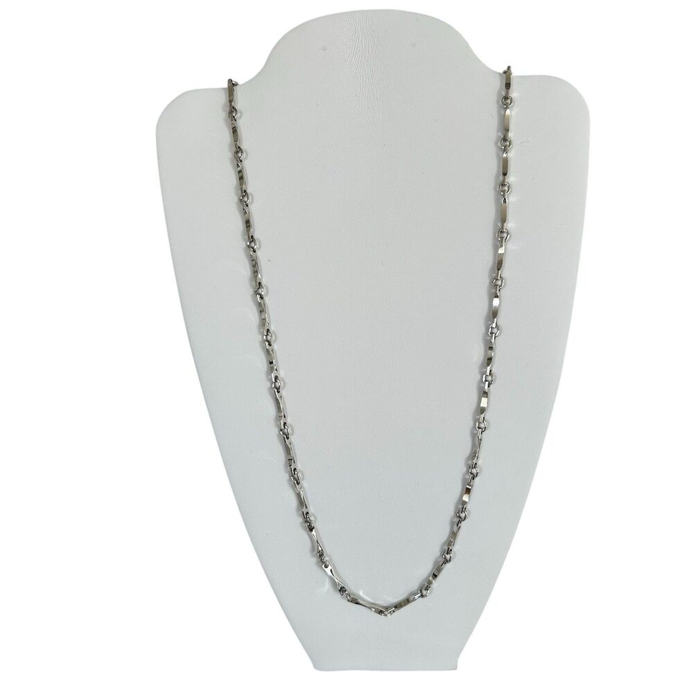 Vintage Sarah Coventry COV Necklace Silver Tone 14" Fashion Jewelry